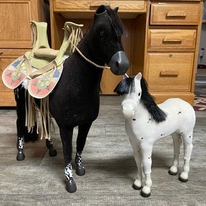American girl Kaya horse and foal bundle.